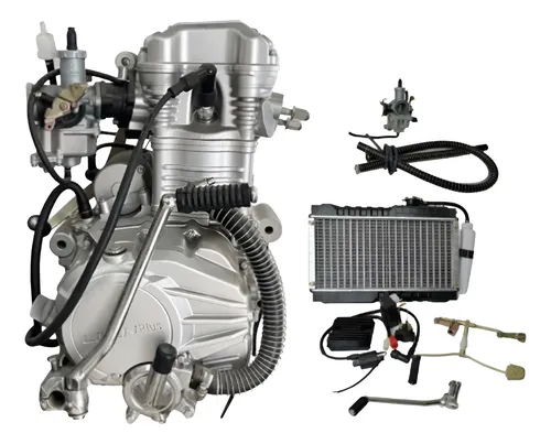 Motor Premium CG250 Carguero + Radiador - Alto Tonelaje y Enfriamiento LĂquido
